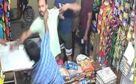 दबंगों ने दुकानदार को सड़क पर पीटा, दो आरोपियों के खिलाफ मामला दर्ज