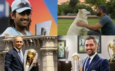 Icc की तीनों ट्राफी जीतने वाले धोनी एकमात्र कप्तान, हुनरबाज खिलाड़ी
