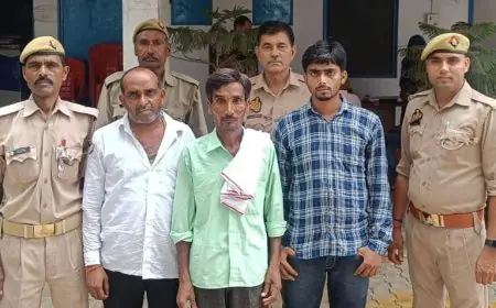 Etah Breaking : बागवाला पुलिस द्वारा 03 वारन्टी अभियुक्तों को किया गया गिरफ्तार