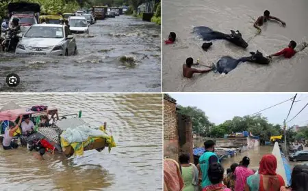 दिल्ली के कई इलाकों में बाढ़ का कहर, यमुना का बढ़ रहा जल स्तर
