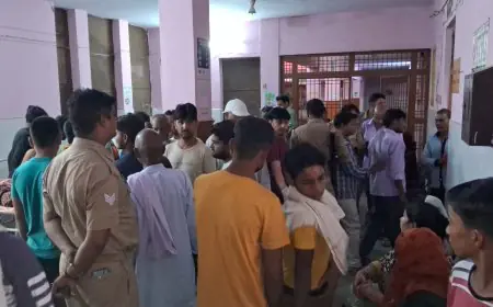 तेज रफ्तार पिकअप ने टम्पू में मारी जबरदस्त टक्कर, 11लोग घायल