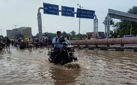 Rajdhani Delhi :  यमुना का जलस्तर बढ़ने से कई इलाकों में एक मंजिल मकान डूबे, 5 हजार लोगों को निकाला