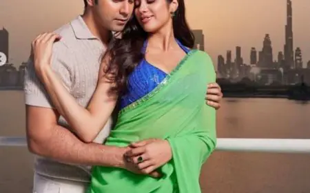 Janhvi  और Varun की फिल्म Bawaal का नया गाना रिलीज़, देख दोनो की केमिस्ट्री