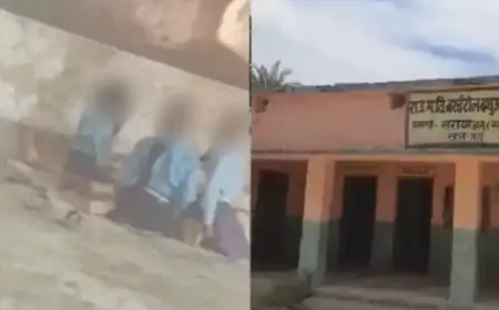 सरकारी स्कूल की टीचर ने छात्राओं से दवबाये पैर, घरवालों को दिए तानें