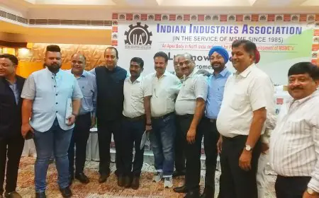 आईआईए लखनऊ चैप्टर चेयरमैन ने किया नई कार्यकारिणी का गठन एवं जारी किया रोड मैप