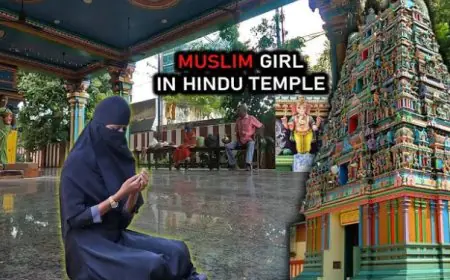 Mandir Vivad : मुस्लिम महिला के शिवमंदिर में पूजा करने से भड़के लोग