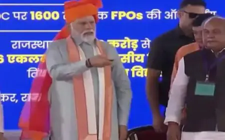 PM Kisan Samman Nidhi : प्रधानमंत्री मोदी ने किसान सम्मान योजना की  किसानों  14 वीं  किस्त की सौगात दी