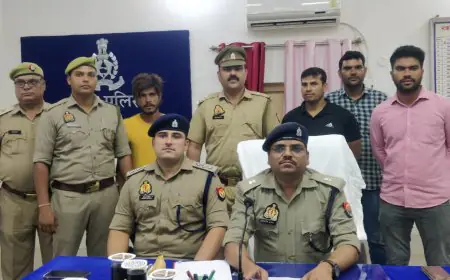 ETAH :  एक्सिस बैंक के एटीएम से हुई चोरी की घटना में वांछित 25,000 रुपये का इनामिया अभियुक्त गिरफ्तार