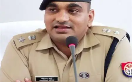 आजमगढ़ जिले के एसपी अनुराग आर्य ने तीन संगठित अपराध करने वाले गिरोहों को किया रजिस्टर्ड