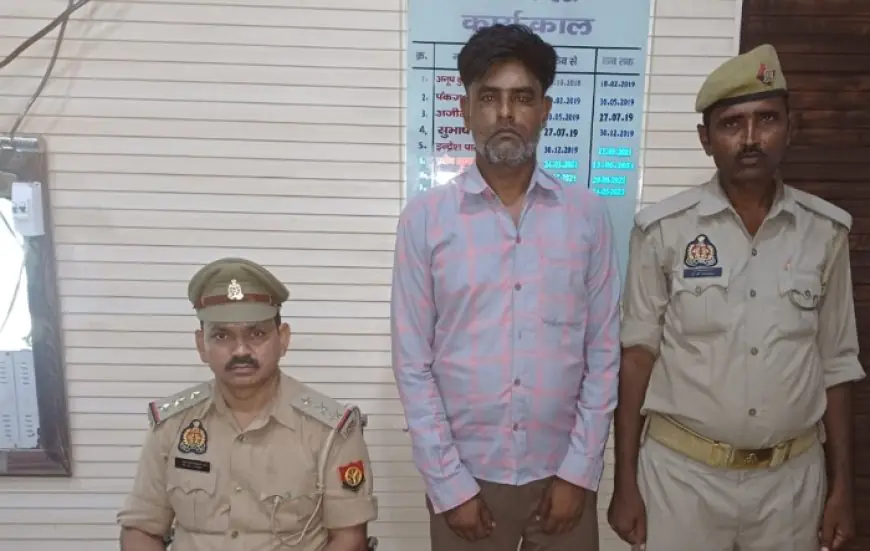 सट्टे की खयीबाडी करते हुए एक अभियुक्त को 3500 रुपये नगद सहित गिरफ्तार