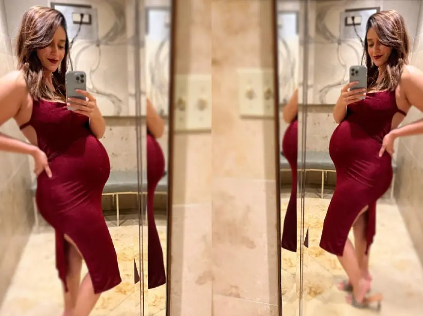 Ileana D’cruz Baby Bump : इलियाना डिक्रूज ने शेयर की 9 मंथ बेबी बंप की तस्वीर