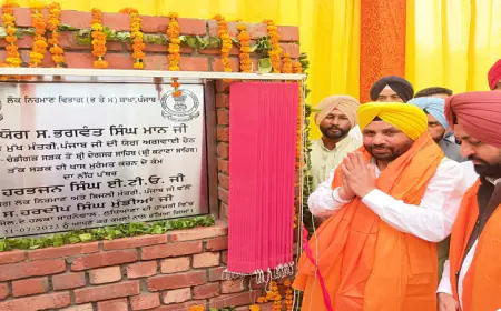 लोक निर्माण मंत्री ने 22.56 करोड़ रुपए के तीन सड़क प्रोजेक्टों के लिए नींव पत्थर रखे