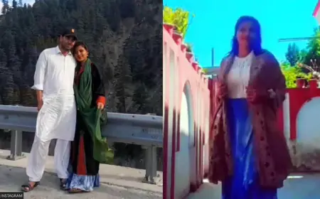 Anju पाकिस्तान में स्कर्ट पहनकर डांस कर रही है, लोग तरह तरह की बातें कर रहे हैं
