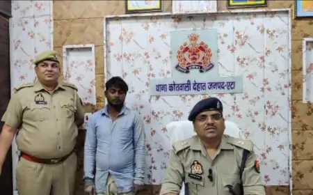ETAH: 18 टन मूंगफली लदे ट्रक लूट कांड की घटना का पुलिस ने किया खुलासा