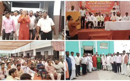 धूमधाम से मनाया भारत परिषद भ्रष्टचार विरोधी संगठन का 32वां स्थापना दिवस