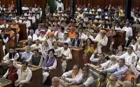 लोकसभा में विपक्ष का  आविश्वास प्रस्ताव गिरा, प्रधानमंत्री मोदी ने कहा 2028 में तैयारी से आये