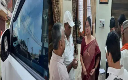 पदेश मंत्री विजय लक्ष्मी गौतम के काफिले पर युवकों का हमला FIR दर्ज