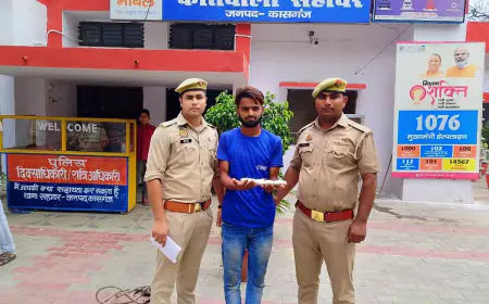 अपराध नियंत्रण की दिशा में सहावर पुलिस द्वारा 01 वांछित अभियुक्त को किया गया गिरफ्तार।