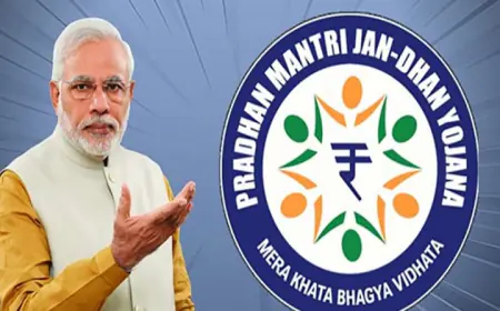 जनधन खातों की संख्या देश मे पहुंची 50 लाख के पार, खातों में सरकार  ने बताया इतने करोड़