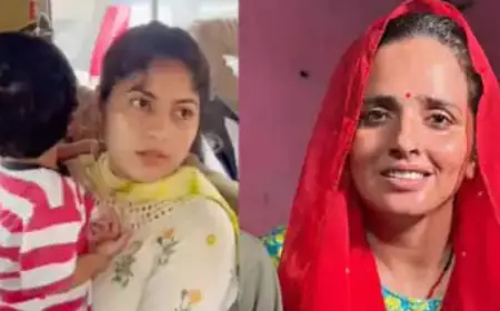 बंगलादेश से  गोद मे बच्चा लेकर आई सोनिया अख्तर, दगाबाज प्रेमी सौरभकान्त तिवारी की तलाश में पहुंची नोयडा