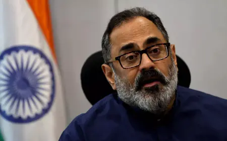 केन्द्रीय राज्य मंत्री राजीव चंद्रशेखर करेंगे हैदराबाद में आयोजित होने वाले 8वें रोजगार मेले को संबोधित