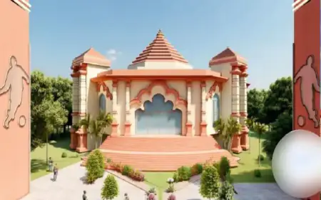 खेल विश्वविद्यालय के शिलान्यास को 20 माह बीत गए, PM मोदी ने रखी अधरशिला