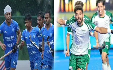 Oman को 12-2 से हराने के बाद India को Pakistan से मिली 4-5 से शिकस्त