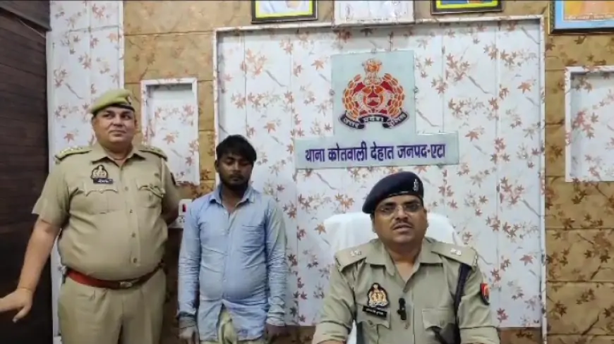 ETAH: 18 टन मूंगफली लदे ट्रक लूट कांड की घटना का पुलिस ने किया खुलासा