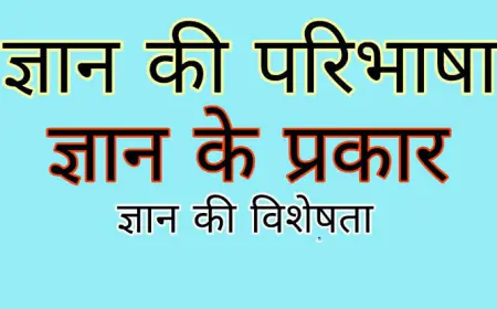 ज्ञान की परिभाषा