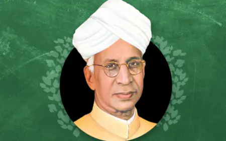 5 सितम्बर शिक्षक दिवस पर विशेष :- भारतीय शिक्षा जगत को नयी दिशा देने वाले - डा. राधाकृष्णन