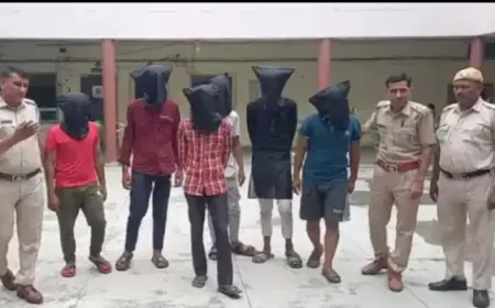 अमीर बनने के लिए दिल्ली के  6 दोस्त बन गए लुटेरे, कैसे चढ़े पुलिस के हत्थे