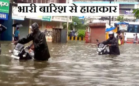 Weather Update :  अगले 48 घण्टे होगी झमाझम बारिश, जाने अपने यहाँ का हाल