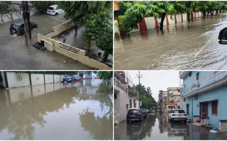 Uttar Pradesh Weather IMD Issued Alert : यूपी में आफत बनी बारिस 19 की मौत, बिजली गिरने से स्कूल के 7 बच्चे झुलसे, लखनऊ के नेताओं के घरों में 3 फूट पानी भरा