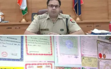 आगरा का जालसाज बांटता था फर्जी पैरामेडिकल कॉलेज फ्रेंचाइजी, और डिग्रियाँ