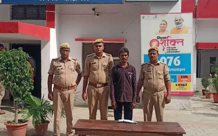 कासगंज अपराध नियंत्रण की दशा में सहावर पुलिस ने 01 अभियुक्त किया गिरफ्तार।