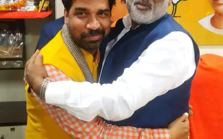 रुपेश गुप्ता को दोबारा बीजेपी जिलाध्यक्ष का ताज