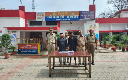 सहावर पुलिस द्वारा जुआ खेलते हुए 02 अभियुक्तगण को किया गया गिरफ्तार