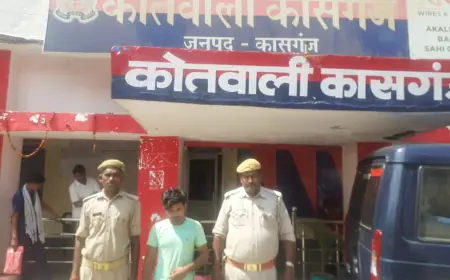 कासगंज पुलिस द्वारा 750 ग्राम अवैध नशीला पाउडर सहित 01 अभियुक्त को किया गया गिरफ्तार।