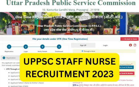 UPPSC Staff Nurse Recruitment 2023: यूपीपीएससी में 2 हजार से अधिक पदों पर भर्ती