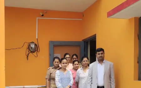 अपर जिला एवं सत्र न्यायाधीश / सचिव, जिला विधिक सेवा प्राधिकरण ने किया वन स्टाप सेन्टर एवं शेल्टर होम का औचक निरीक्षण