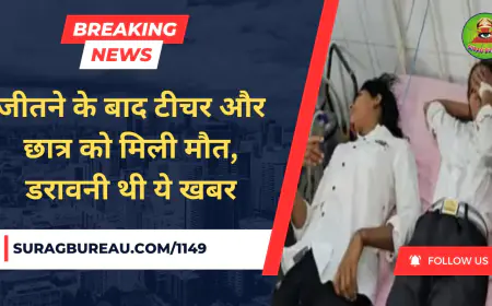 दुःखद खबर: जीतने के बाद टीचर और छात्र को मिली मौत, डरावनी थी ये खबर