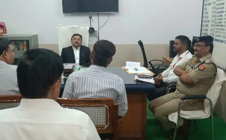 2 अक्टूबर  से 8 अक्टूबर 2023 तक आयोजित स्वच्छता जागरूकता अभियान के बावत समीक्षा बैठक सम्पन्न