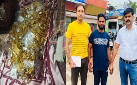 दिल्ली ज्वैलरी शॉप से 25 करोड़ की चोरी, छत्तीसगढ़ से 2 गिरफ्तार