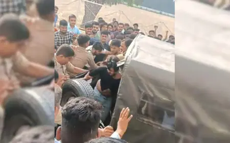 Lucknow University News: खूब चले लात-घूंसे, दो गुटों में जमकर हुई मारपीट