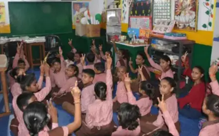 UP के प्राइमरी स्‍कूलों की टाइमिंग बदली, जानें कितने घंटे चलेगी क्‍लास; कब होगा भोजनावकाश