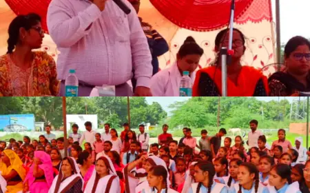 राजकीय हाईस्कूल बसई मुहम्मदपुर में उमंग कार्यक्रम का आयोजन