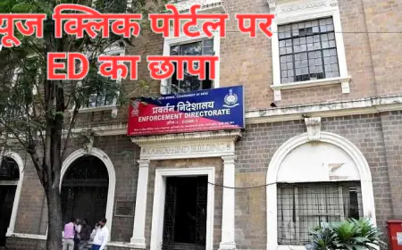 NewsClick ऑनलाइन न्यूज पोर्टल पर रेड,  दिल्ली में दफ्तर सील,  हुई बड़ी कार्रवाई