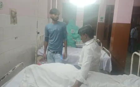 उल्टी के छींटे पडने के विवाद में हुआ झगड़ा , वृद्ध की बिगडी हालत , डॉक्टर ने किया मृत घोषित