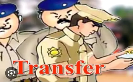 फतेहगढ़ कायमगंज राजेपुर मेरापुर थाना प्रभारी सहित 12 इंस्पेक्टरों का तबादला