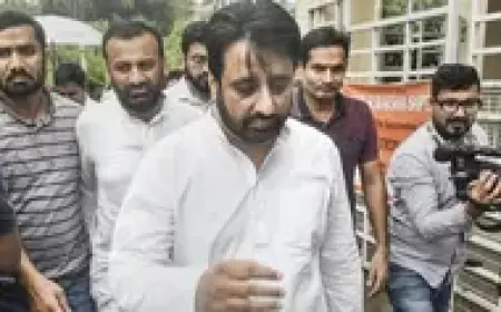 आप विधायक अमानतुल्ला के घर ED का छापा